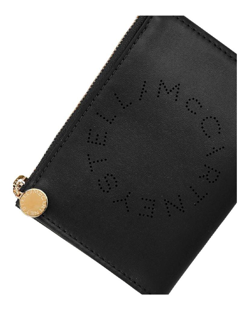Stella McCartney Perforated Logo Zip Pouch