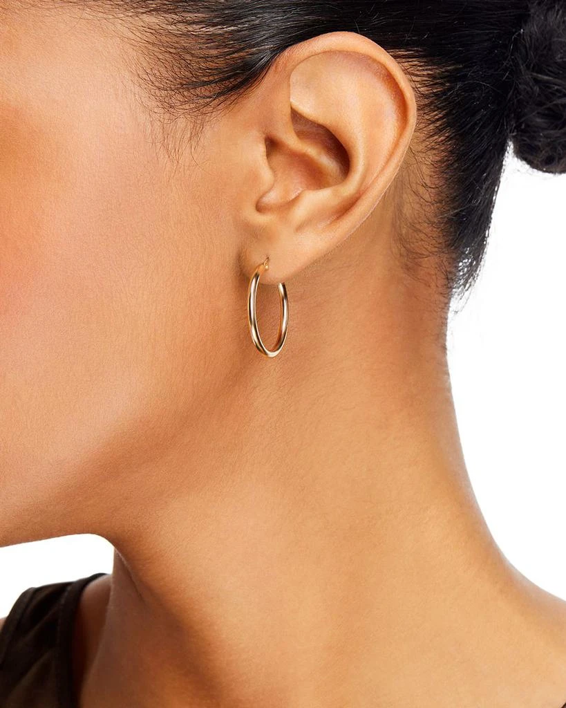 Roberto Coin 18K Yellow Gold Round Hoop Earrings 3