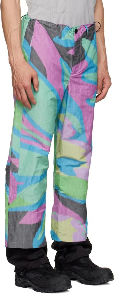 Kiko Kostadinov Green Elio Gaiter Trousers 2