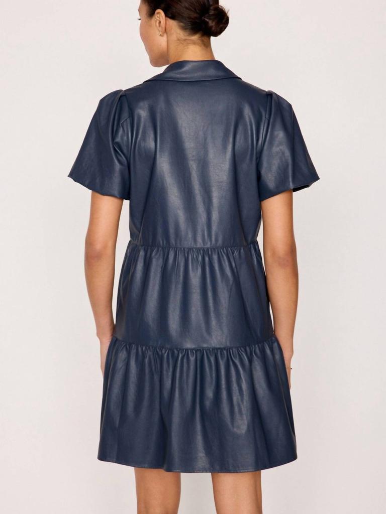 Brochu Walker Brochu Walker - Havana Vegan Leather Dress