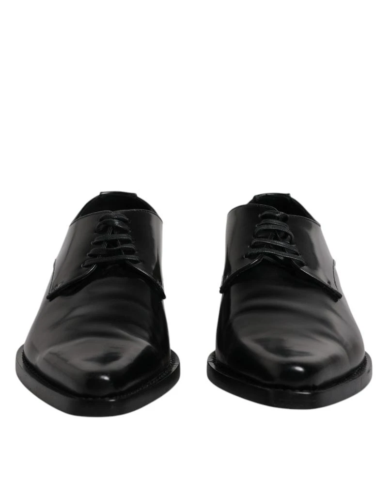 Dolce & Gabbana Patent Leather Derby Men Dress Women's Shoes (Pre-Owned) 2