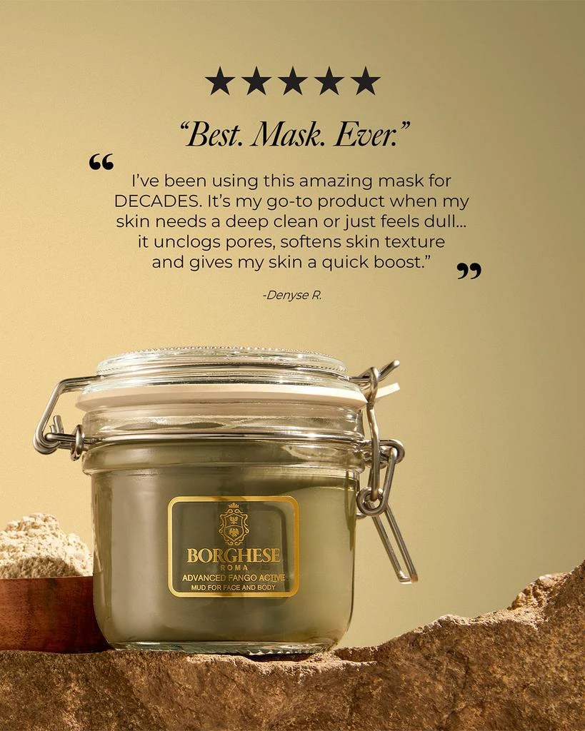 Borghese Advanced Active Fango Purifying Mud Mask, 2.7 oz. 7