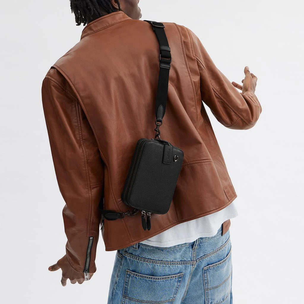 Coach Charter 19 Pebble Leather Crossbody Bag 2
