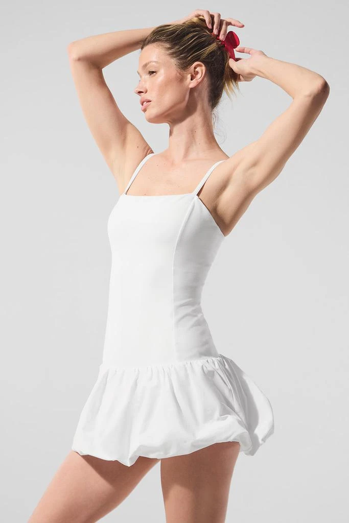 Alo Airbrush Love Match Tennis Dress - White 6