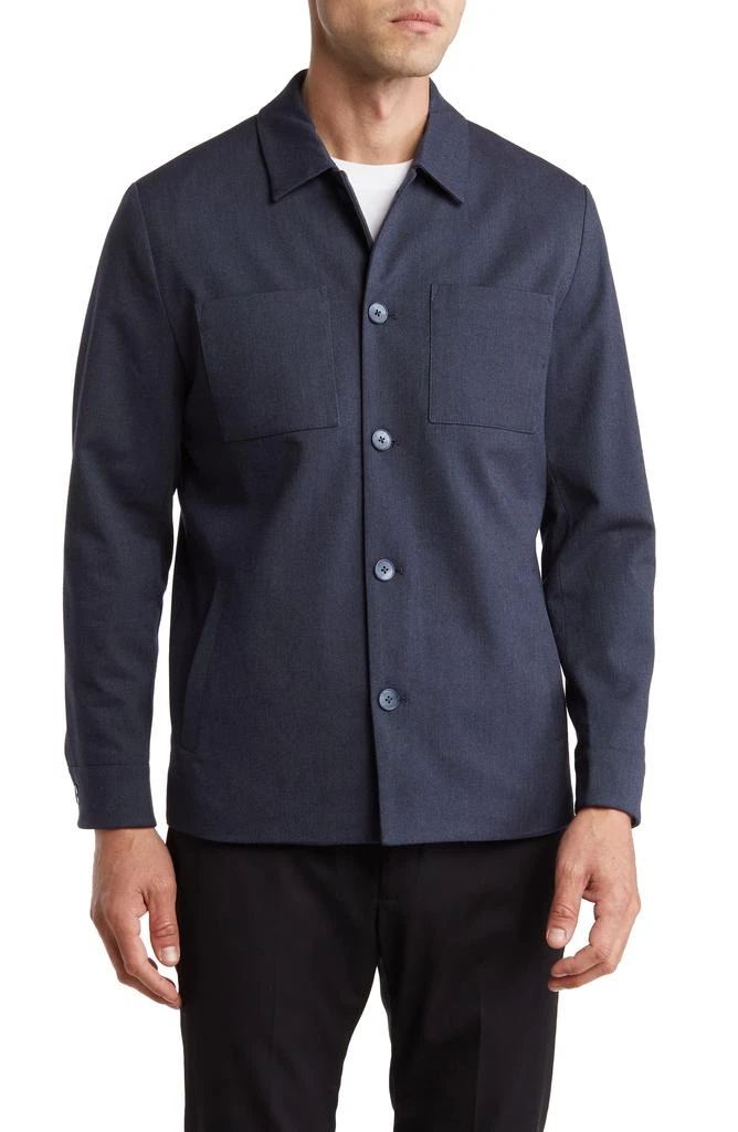 Robert Barakett Corsa Herringbone Shirt Jacket 1