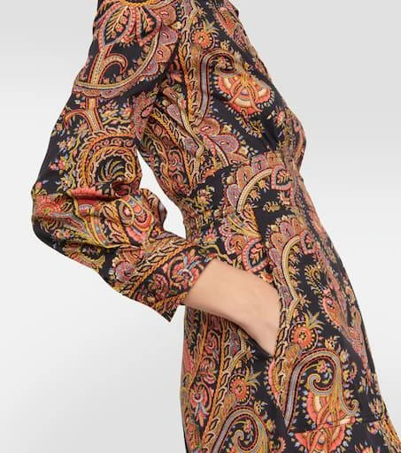 ETRO Paisley cotton midi dress 5