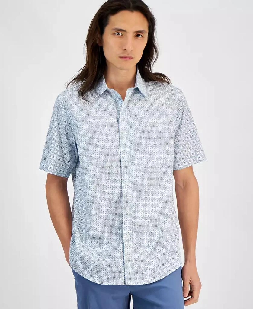 Club Room Men's Mar Foulard Refined Woven Shirt, Created for Macy's 1