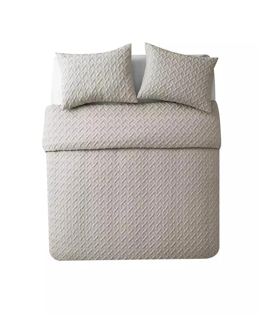 VCNY Home Nina Embossed Comforter Set 3