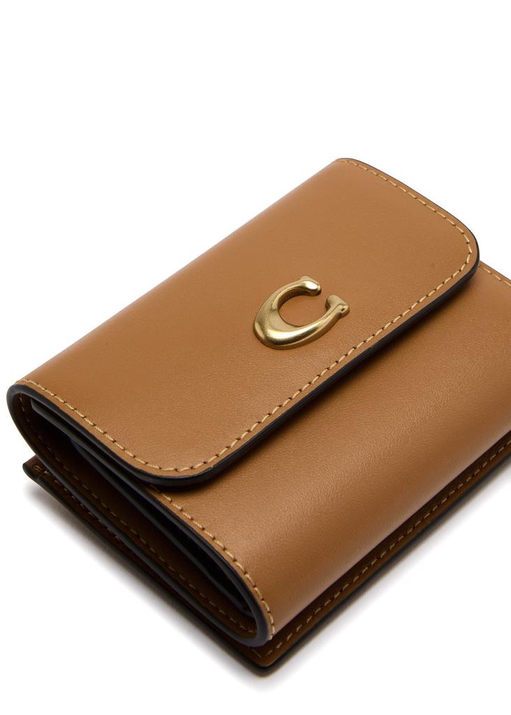 極美品✨COACH Small Wallet Mini C Logo Coach Official Mila Small Flap Wallet - Colorblock CAO14 B4