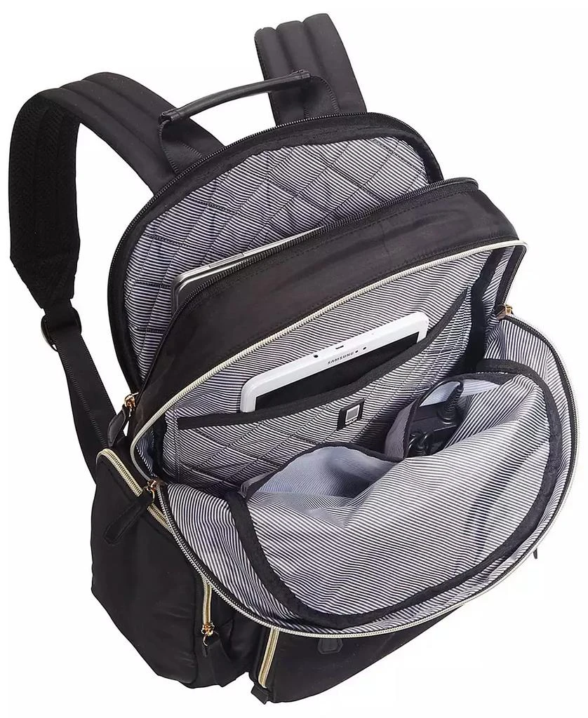 Kenneth Cole 2-Pc. 20" Chevron Carry-On 15" Laptop Backpack Set 3