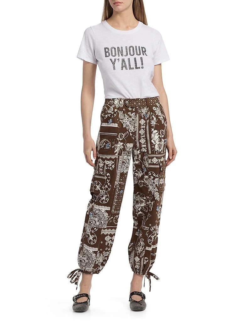 Cinq à Sept Zola Bandana Cotton Twill Military Pants 2