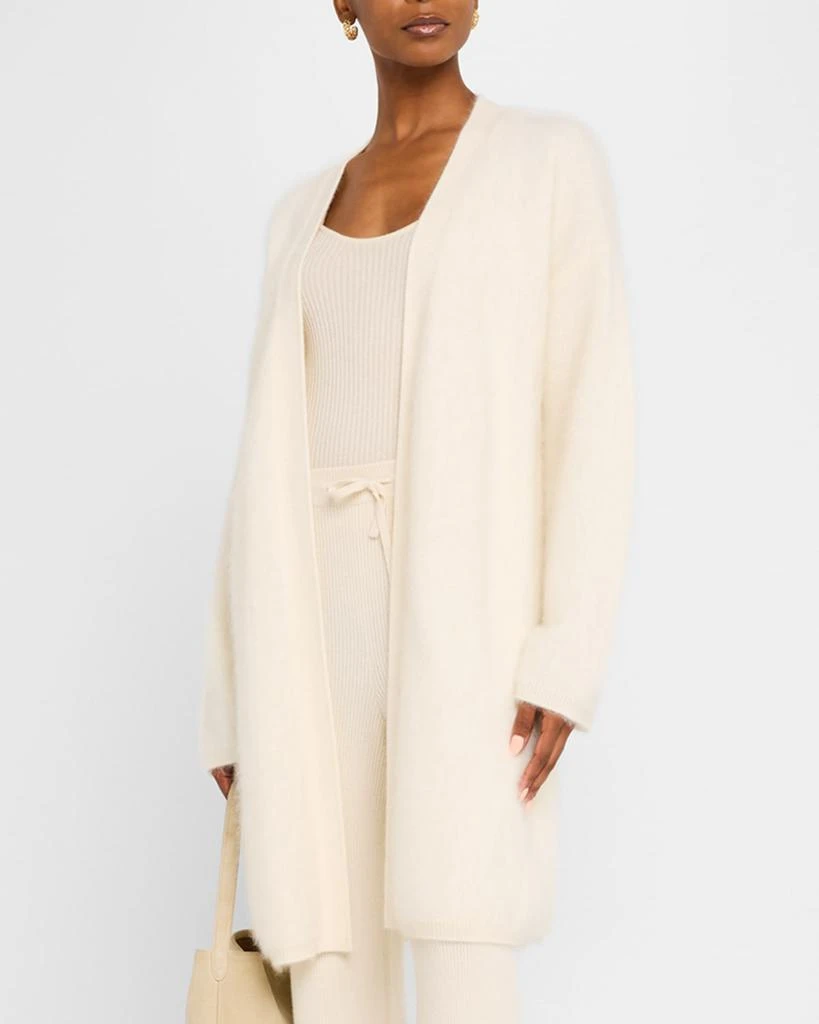 Lisa Yang Anima Open-Front Brushed Cashmere Cardigan 4