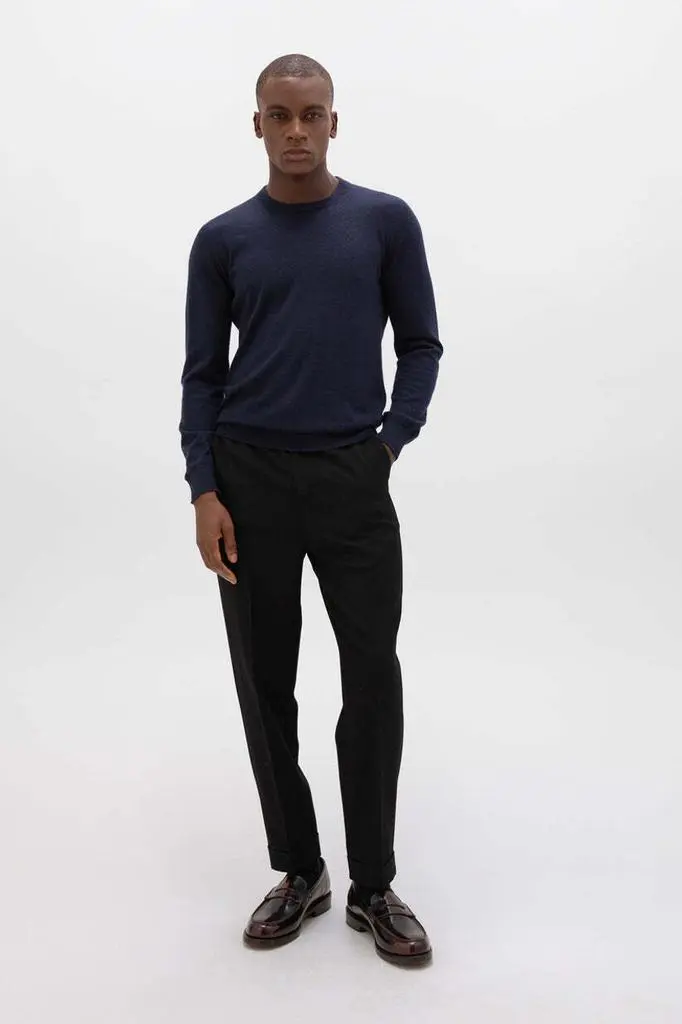 Johnstons of Elgin Superfine cashmere round neck jumper 5