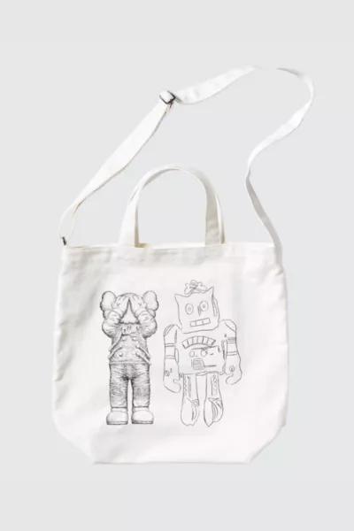 kaws KAWS Uniqlo + Warhol 2-Way Tote Bag