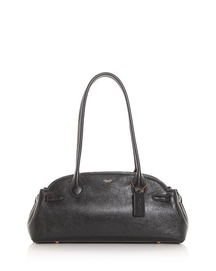 Coach Glazed Empire Leather Shoulder Bag 1