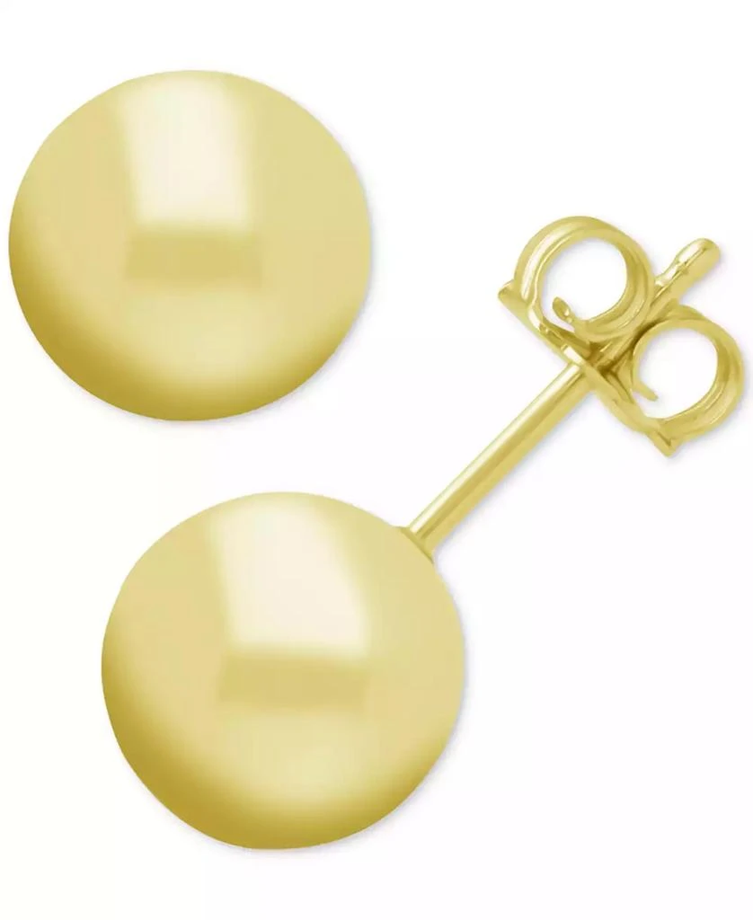 Essentials Ball Stud Silver Plate Earrings 4