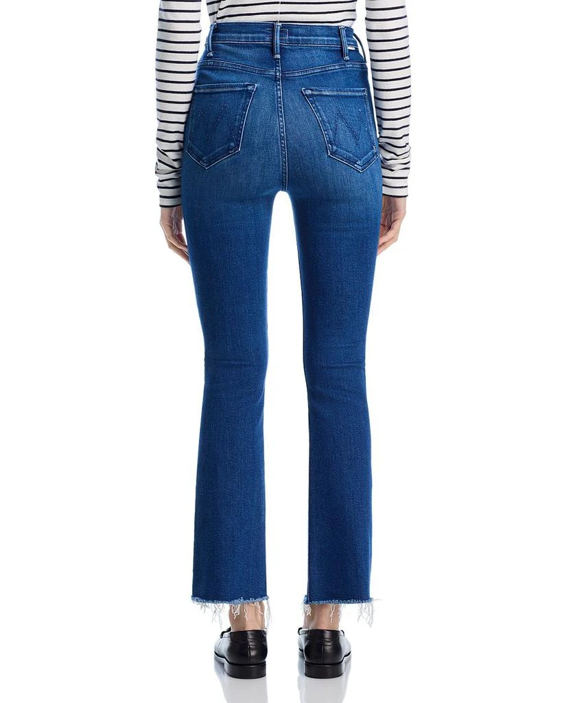 MOTHER The Hustler Flood Frayed Jeans in Whatever You Want 3