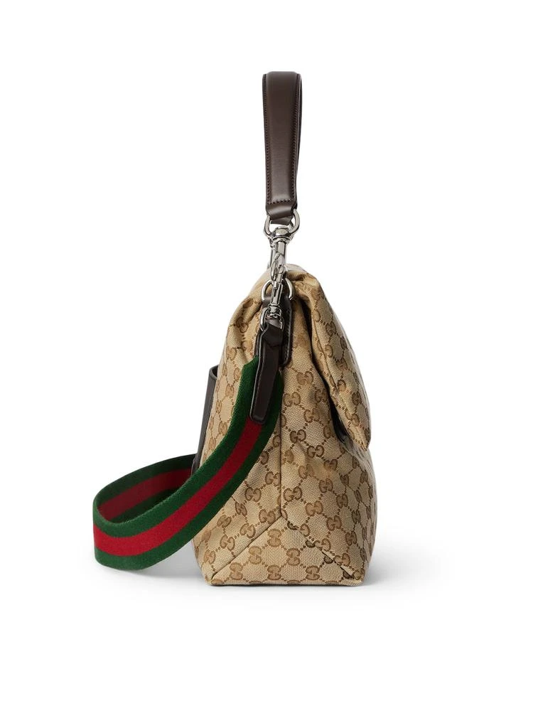 Gucci GG SHOULDER BAG WITH WEB DETAIL MEDIUM SIZE 6