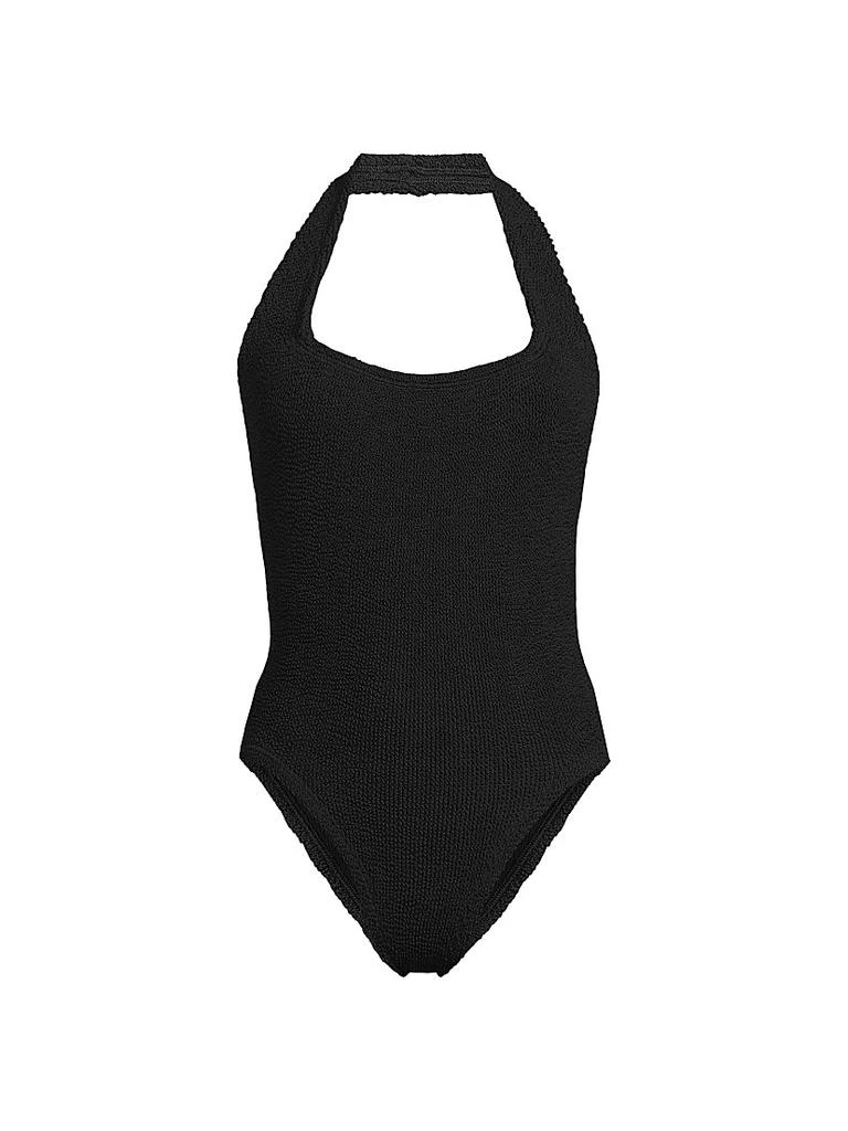 Hunza G Sandy Open-Back One-Piece Swimsuit