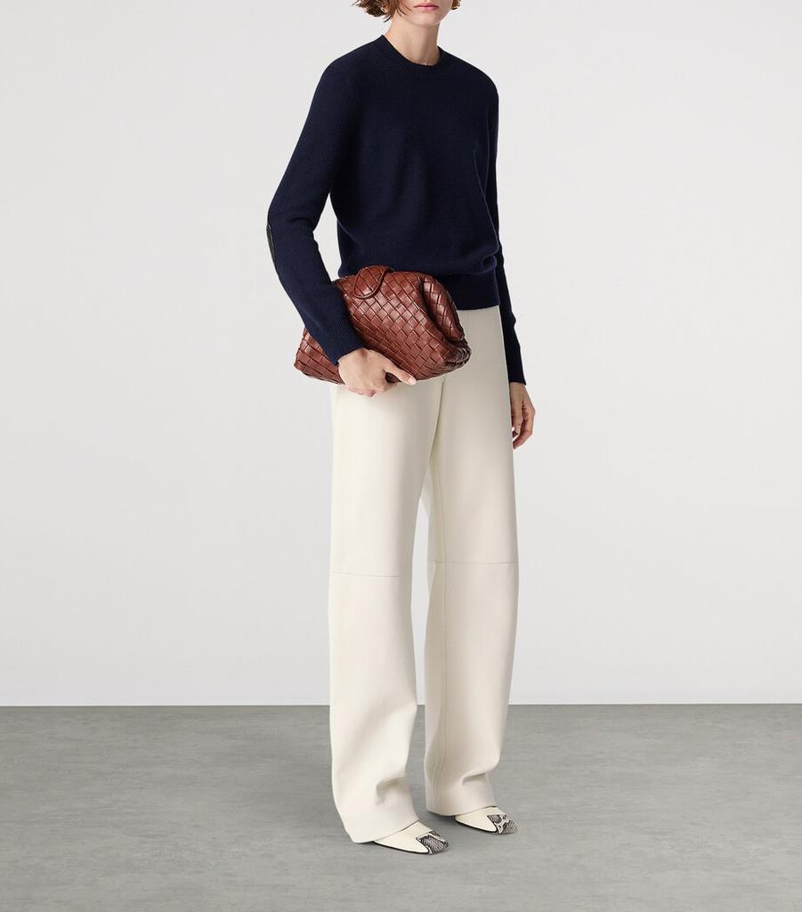 Bottega Veneta Leather Lauren 1980 Clutch Bag