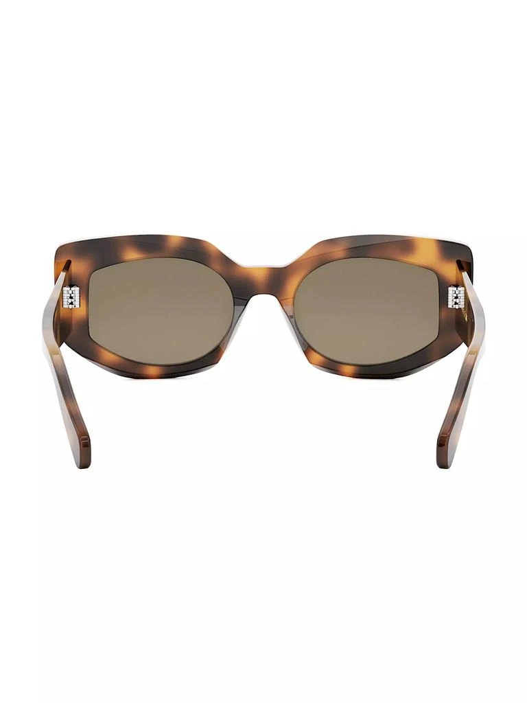 Celine Bold Three Dots 54MM Butterfly Sunglasses 5