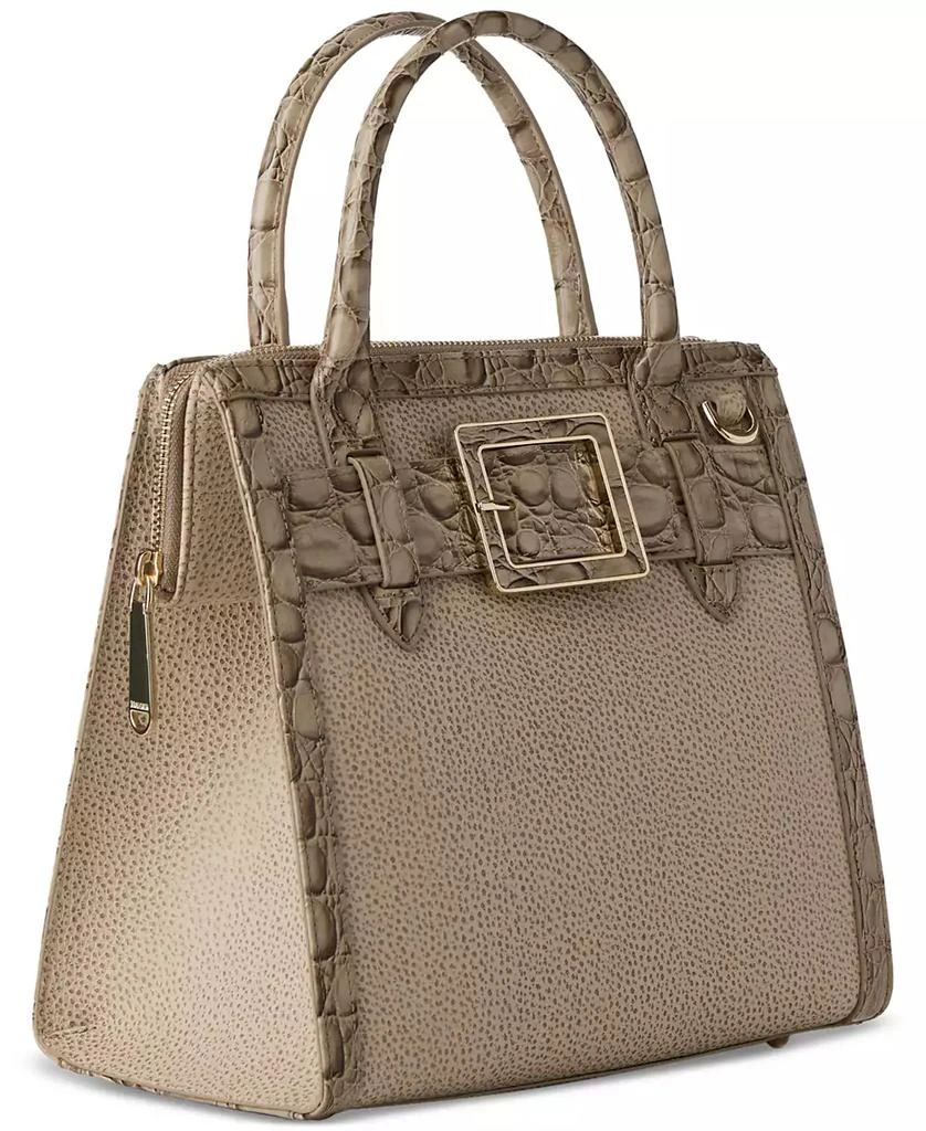 Brahmin Caroline Wind Chime Cumulus Small Leather Satchel 3
