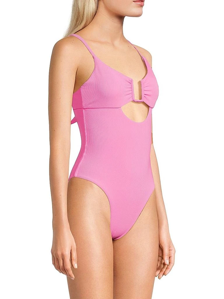 Beach Riot Lindy Ribbed Cut-Out One-Piece Swimsuit 4