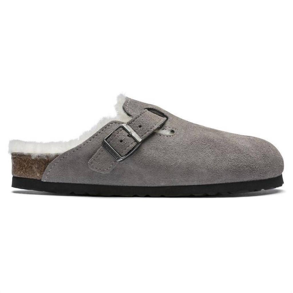 Birkenstock Birkenstock - Unisex Boston Fur Coin Shearling Clog