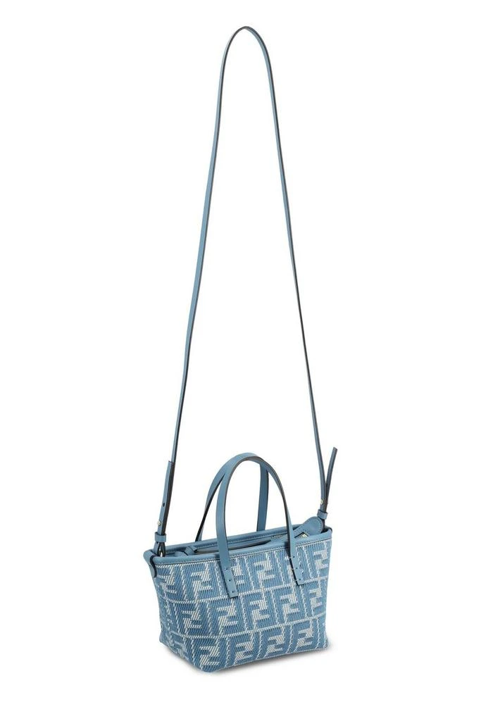 Fendi Fendi Roll FF Jacquard Mini Tote Bag 3