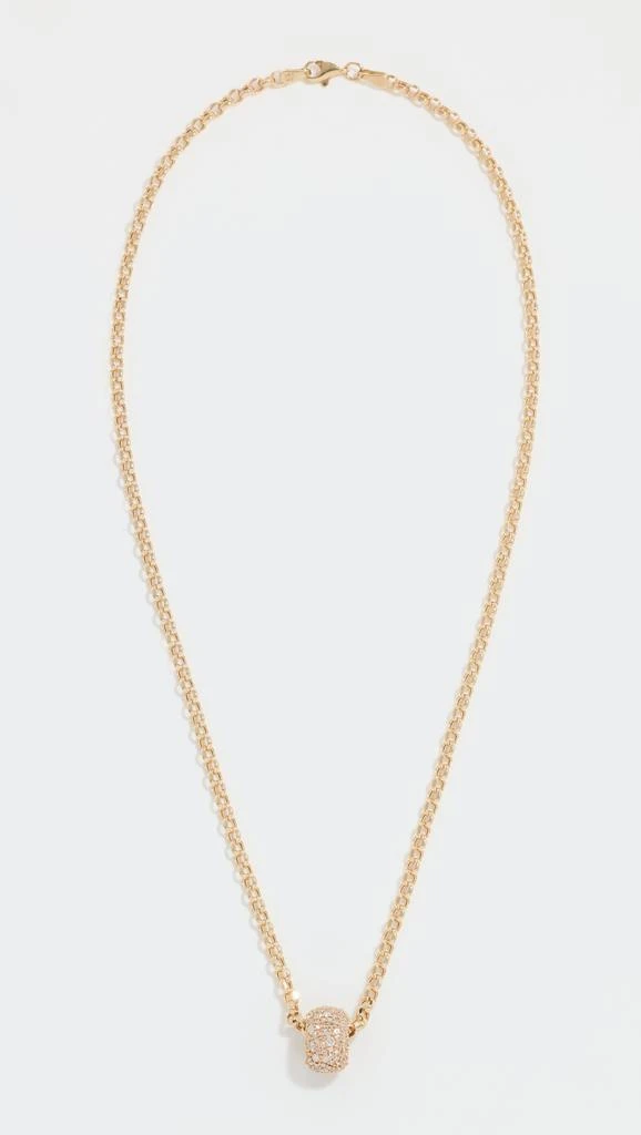 Adina Reyter 14k Shine Bright Rolo Big Bead Necklace 3