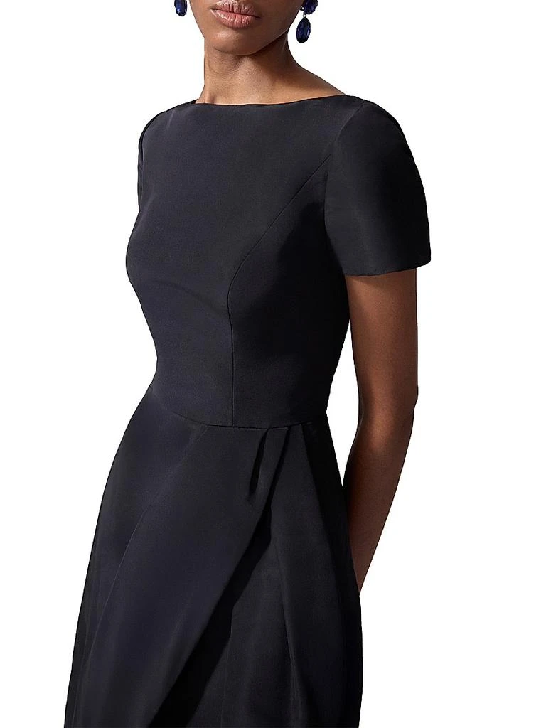Carolina Herrera Icon Silk Faille Cocktail Dress 5