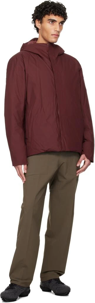 Veilance Burgundy Altus Down Jacket 4