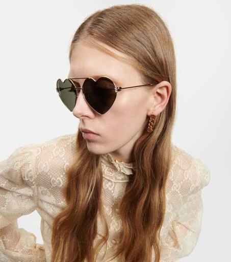 Gucci Heart-shaped sunglasses 3