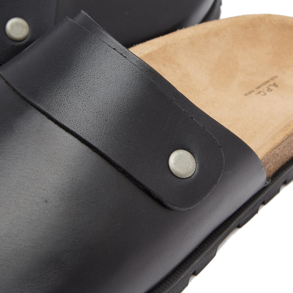 A.P.C. A.P.C. Danny Leather Mule - Sandals - Compare Prices