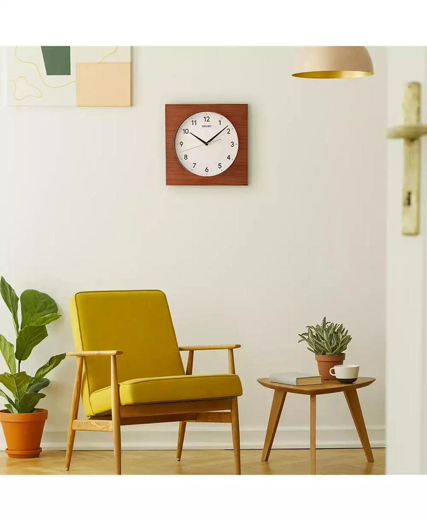 Seiko Rylie Square Wall Clock 3