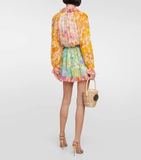 Zimmermann Raie floral playsuit 3