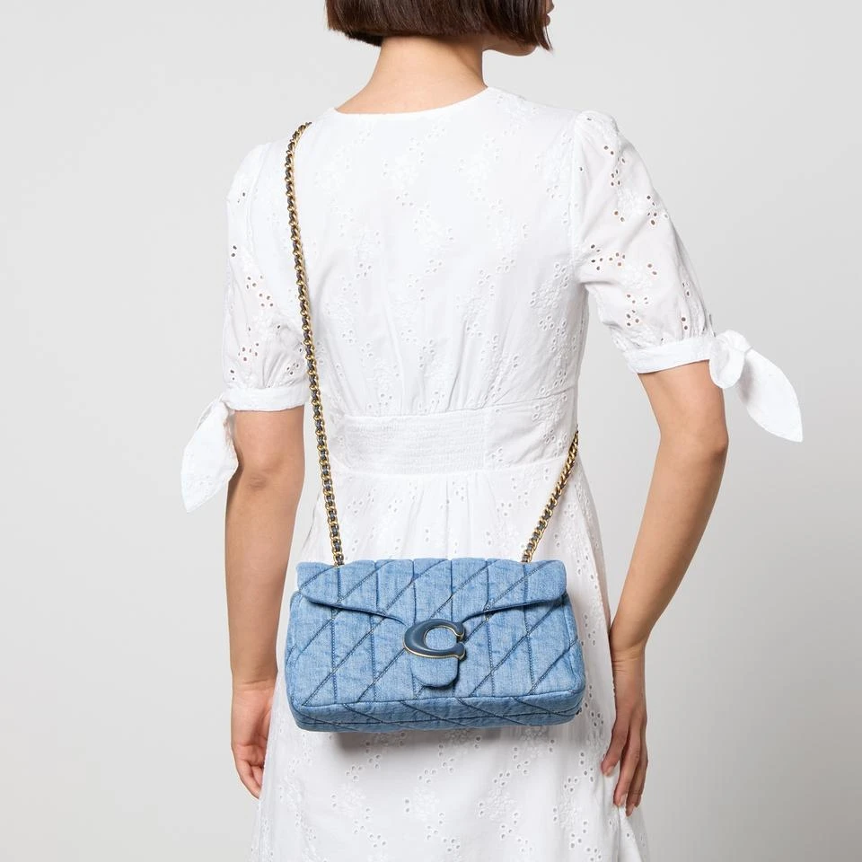 Coach Coach Tabby 26 Quilted Denim Shoulder Bag 2