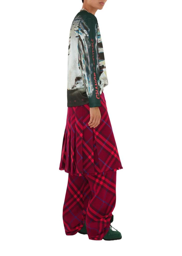 Burberry Check wool kilt 4