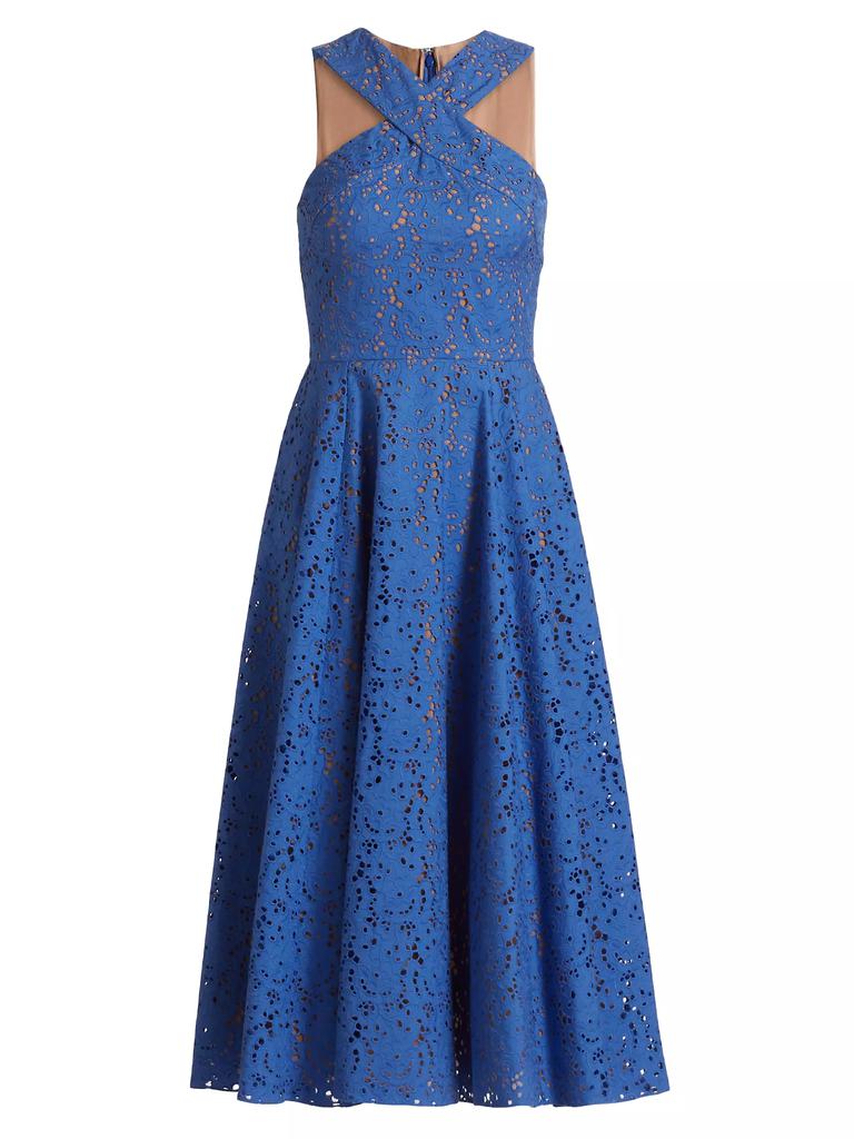 REBECCA VALLANCE ワンピース Zaffree cotton midi dress1042183 Zaffree cotton midi dress in blue - Rebecca Vallance | Mytheresa