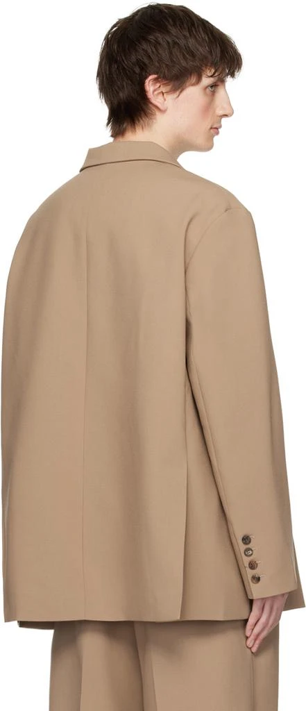 The Frankie Shop Tan Beo Blazer 3
