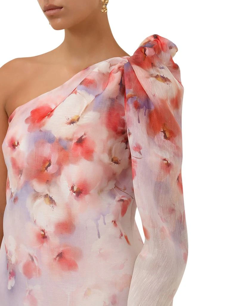 Zimmermann CRUSH ASYMMETRICAL MINI DRESS 5