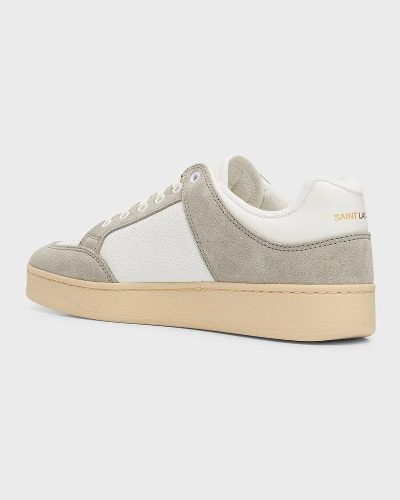 Yves Saint Laurent Men's SL/61 Leather Low-Top Sneakers 4