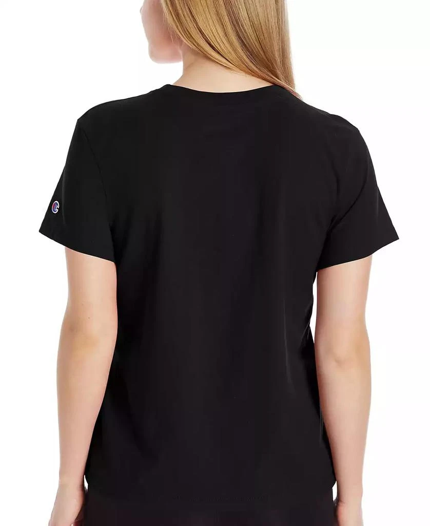 CHAMPION Women's Cotton Classic Crewneck Logo T-Shirt 2