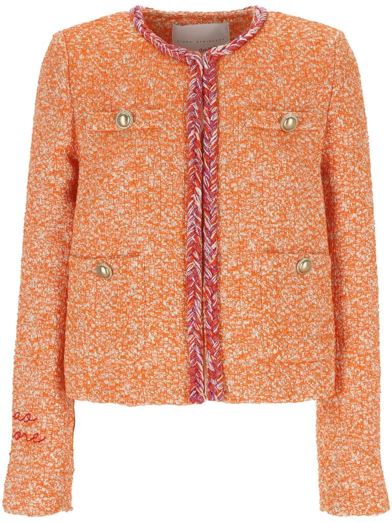 Giada Benincasa Giada Benincasa Buttoned Tweed Jacket