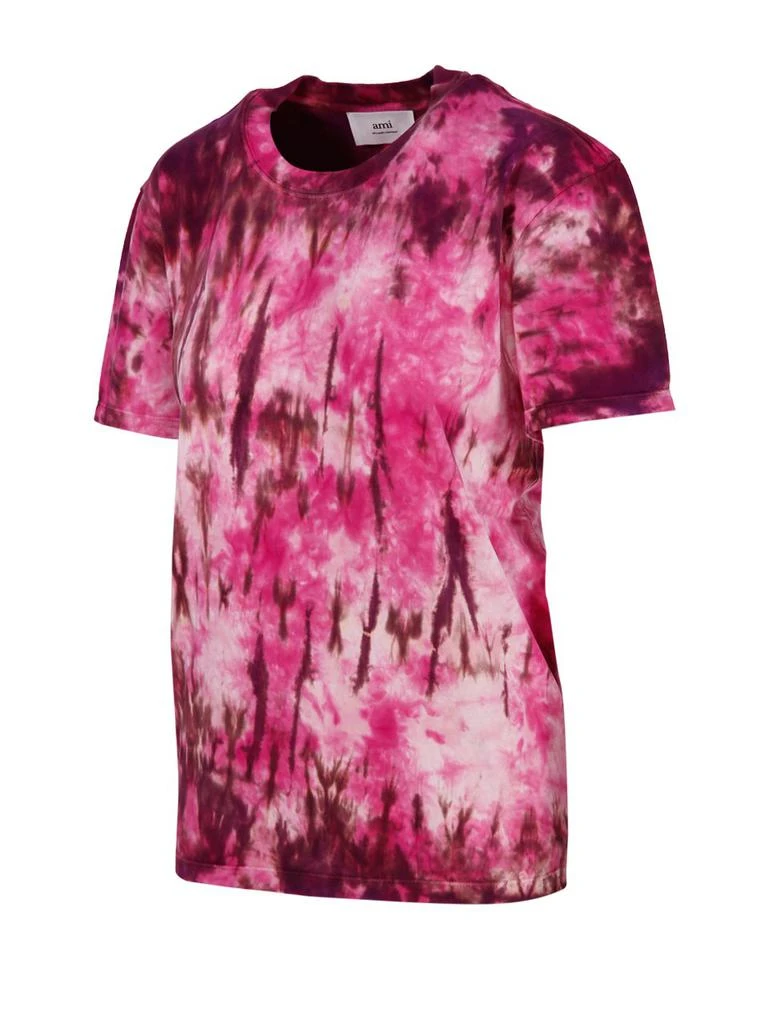 AMI AMI Tie-Dyed Crewneck T-Shirt 3