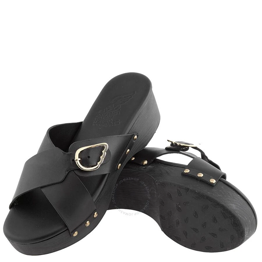 ANCIENT GREEK SANDALS Open Box - Ancient Greek Sandals Ladies Black Marilisa Clogs 2