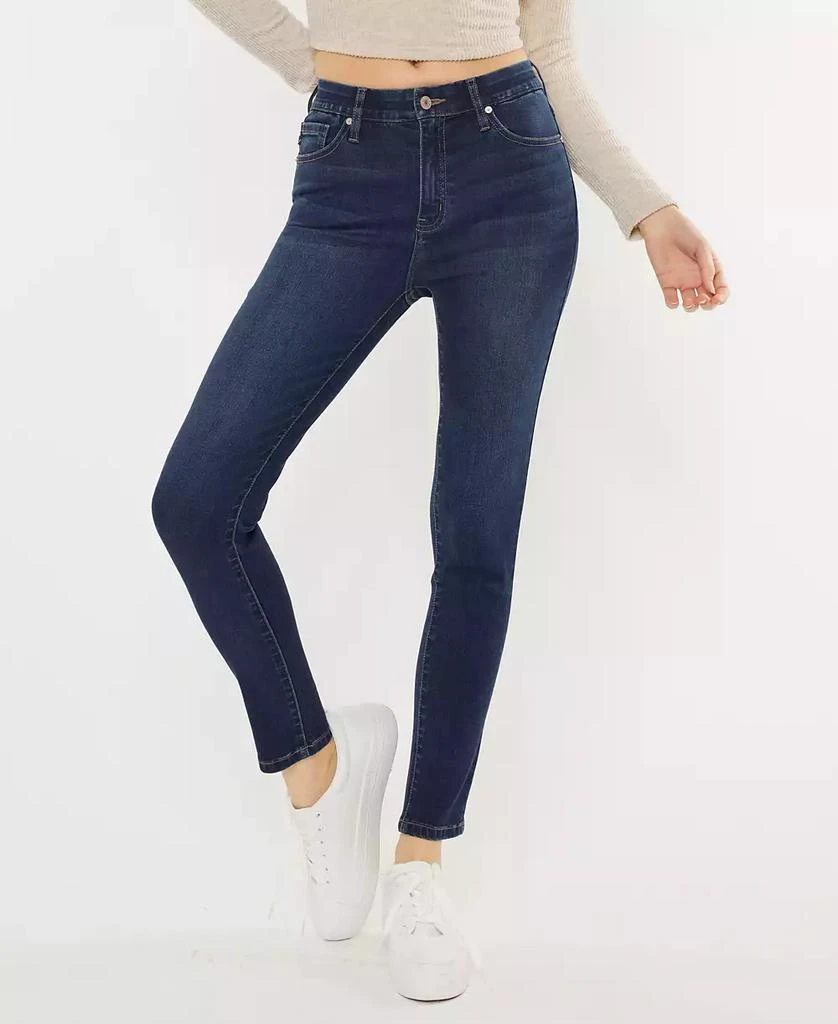 Kancan Women's High Rise Super Skinny Jeans 6