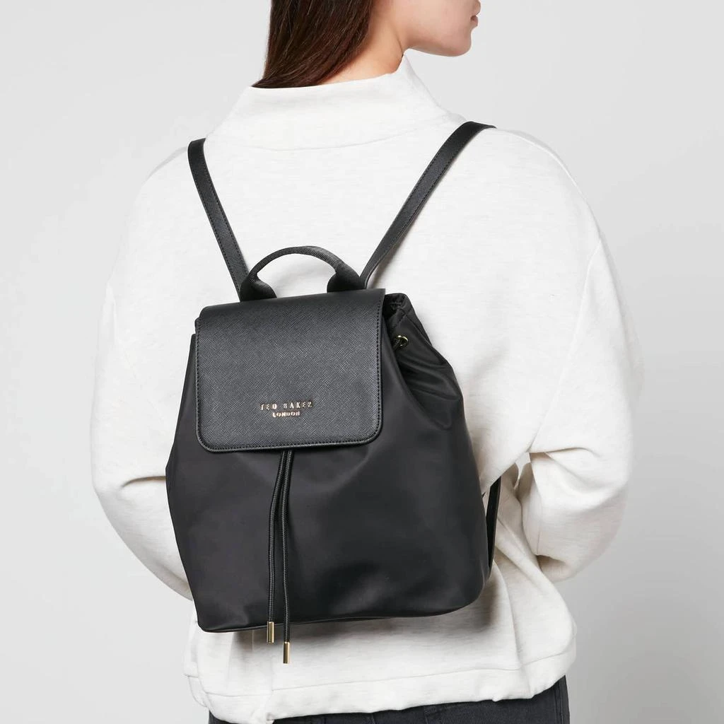 Ted Baker London Ted Baker Women's Naome Nylon Drawstring Backpack - Black 2
