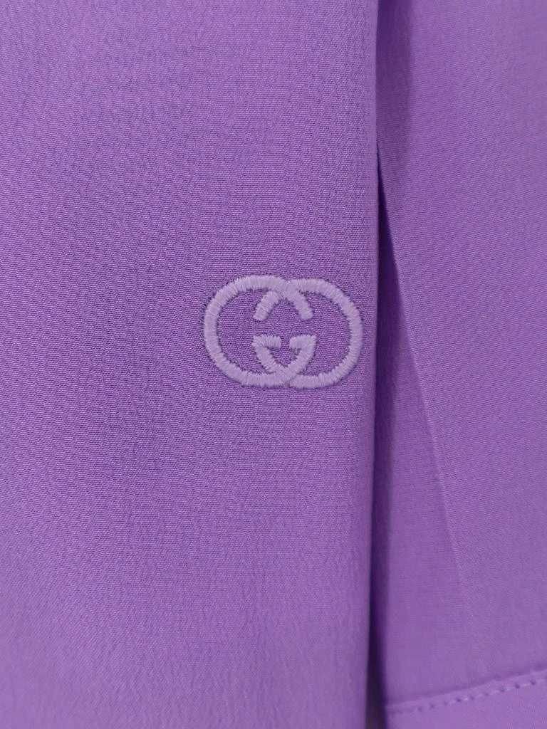 Gucci Silk shirt with GG embroidery 3