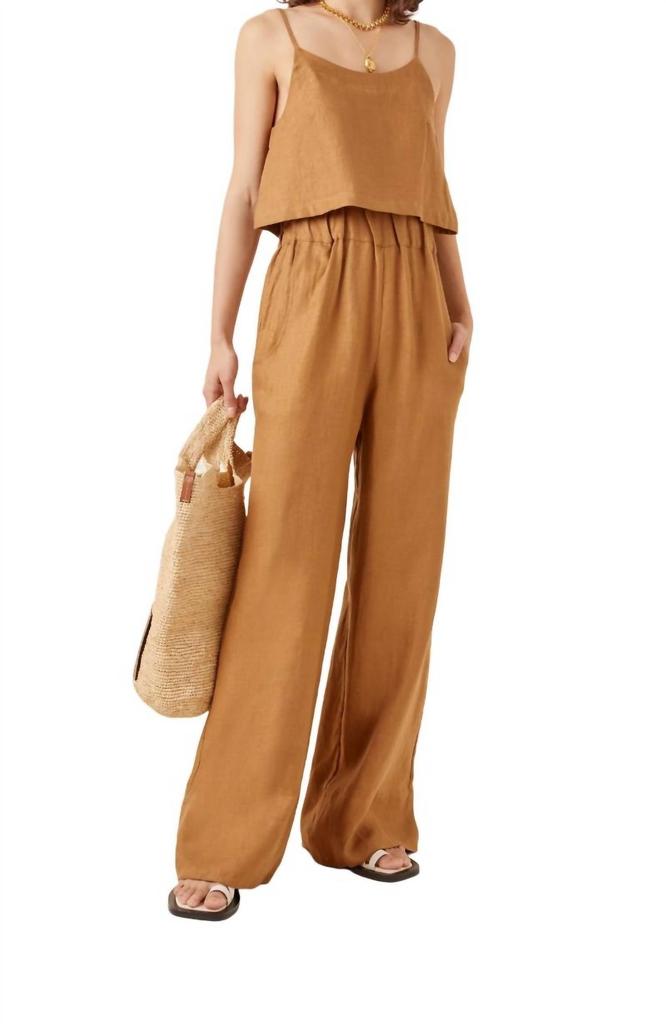 Bondi Born Universal Pant In Ochre